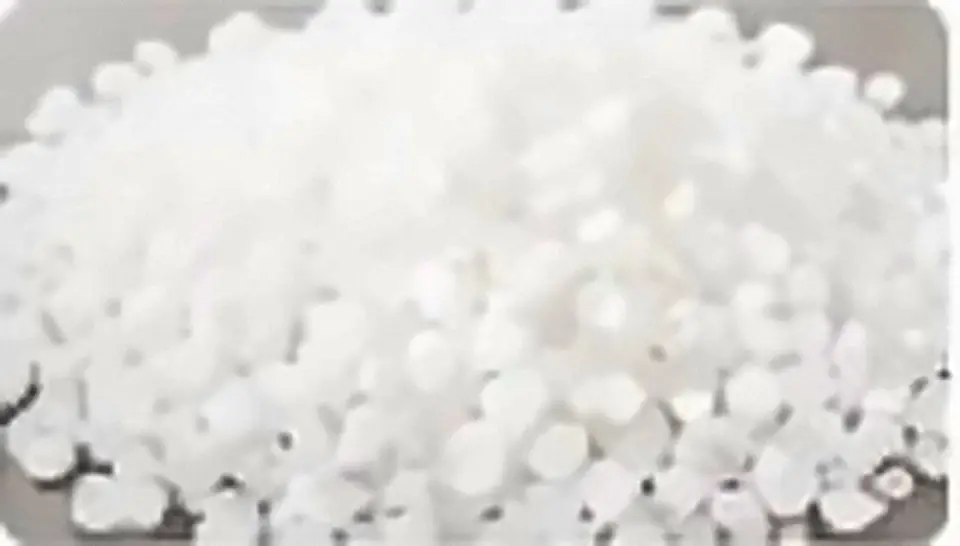 White resin granules